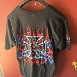 Black Rebel Graphic T-Shirt